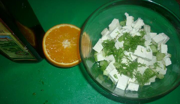 Salata de fenel cu portocala