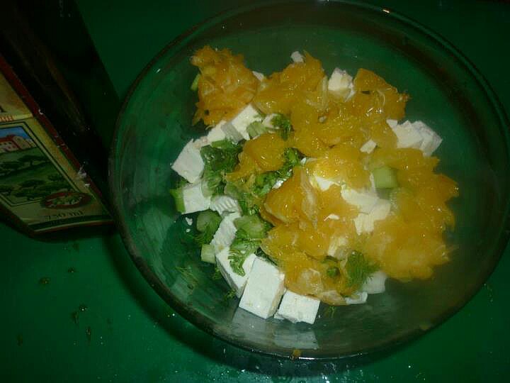 Salata de fenel cu portocala