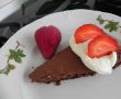 Tarta Brownie cu frisca si capsuni-7