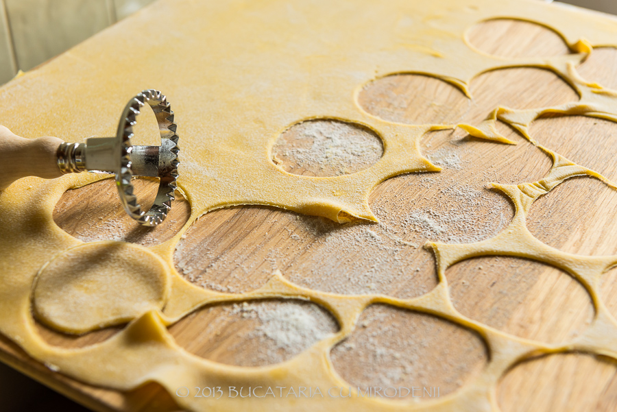 Ravioli cu branza tofu