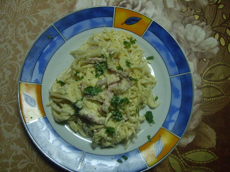 Spaghete carbonara, reţetă clasica