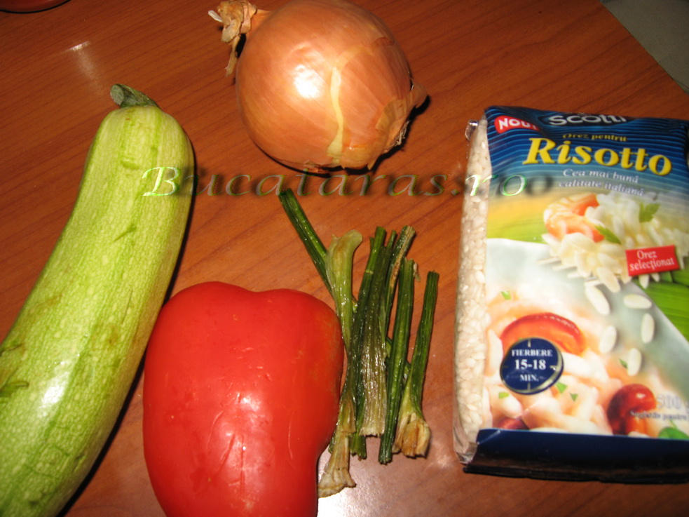 Risotto cu legume si rasol de curcan