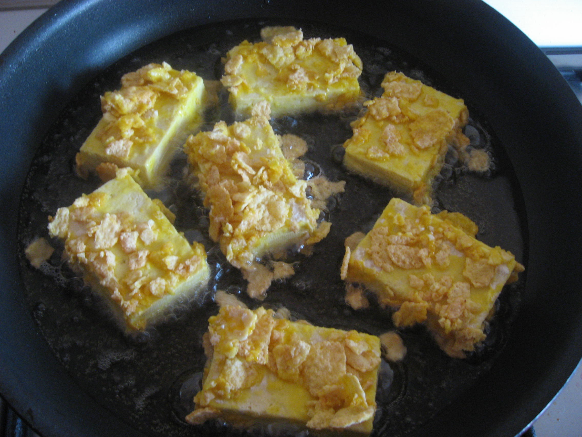 Tofu in crusta crocanta