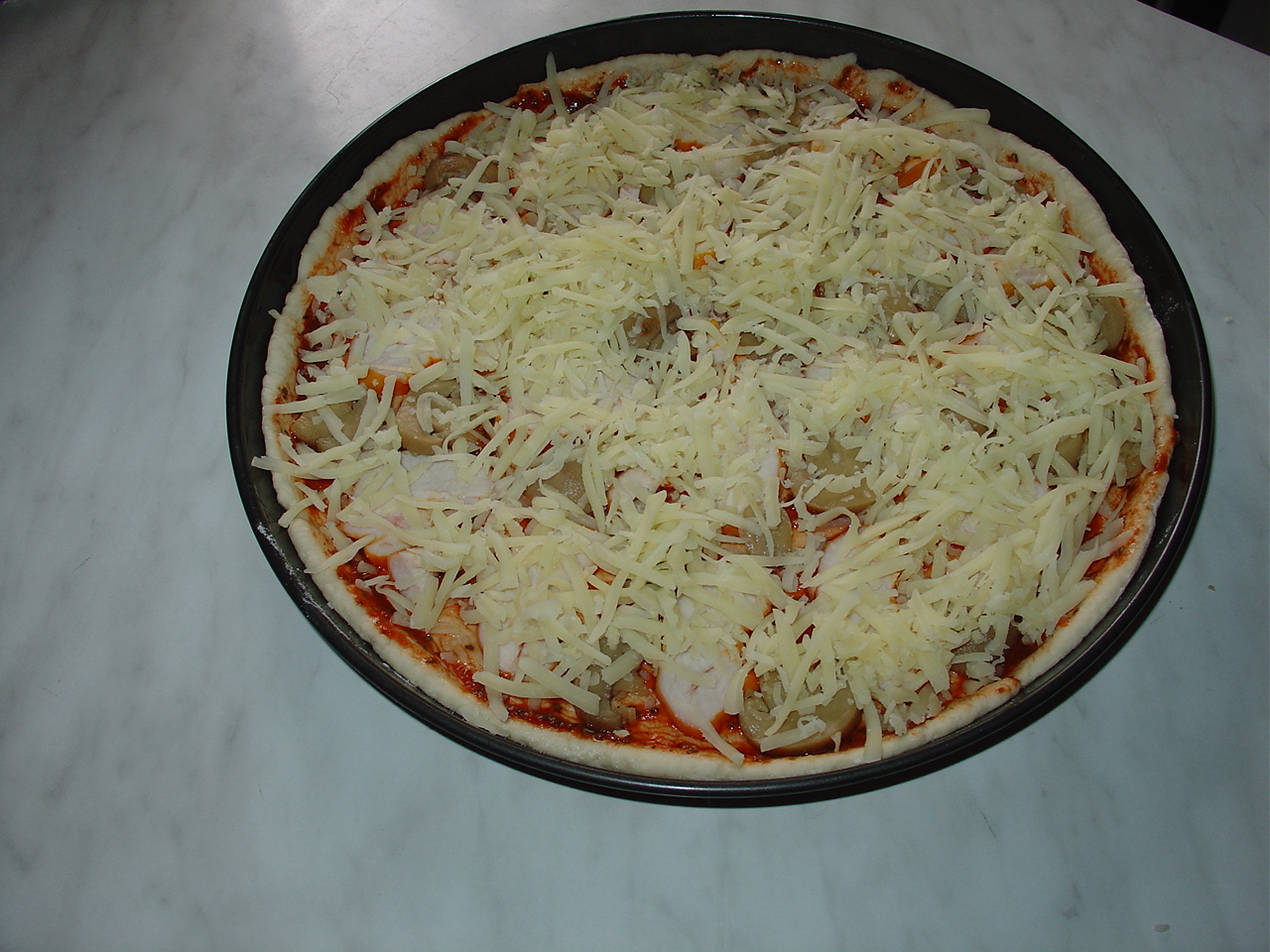 Pizza simpla de casa