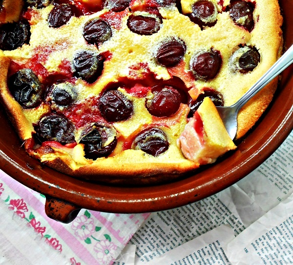 Clafoutis cu prune