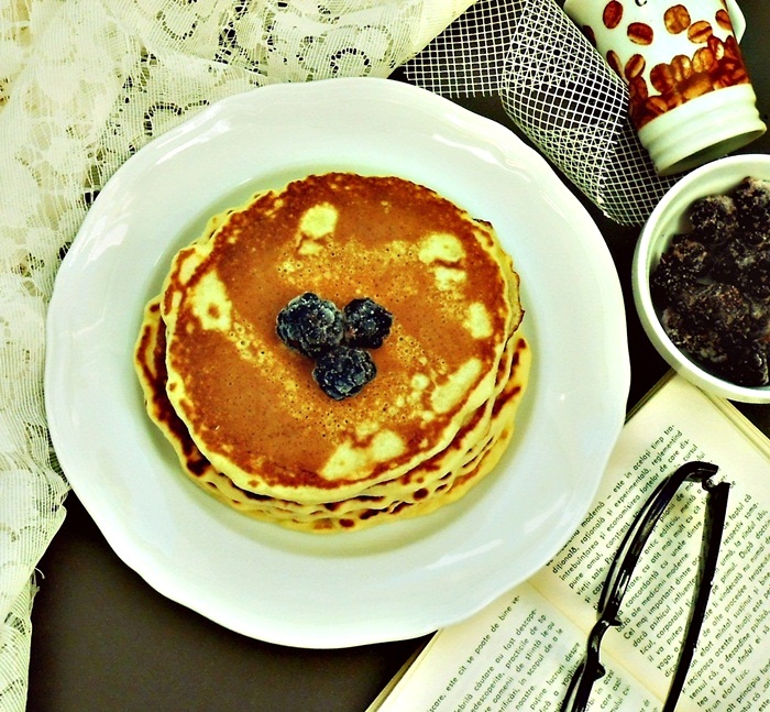 Pancakes cu mascarpone