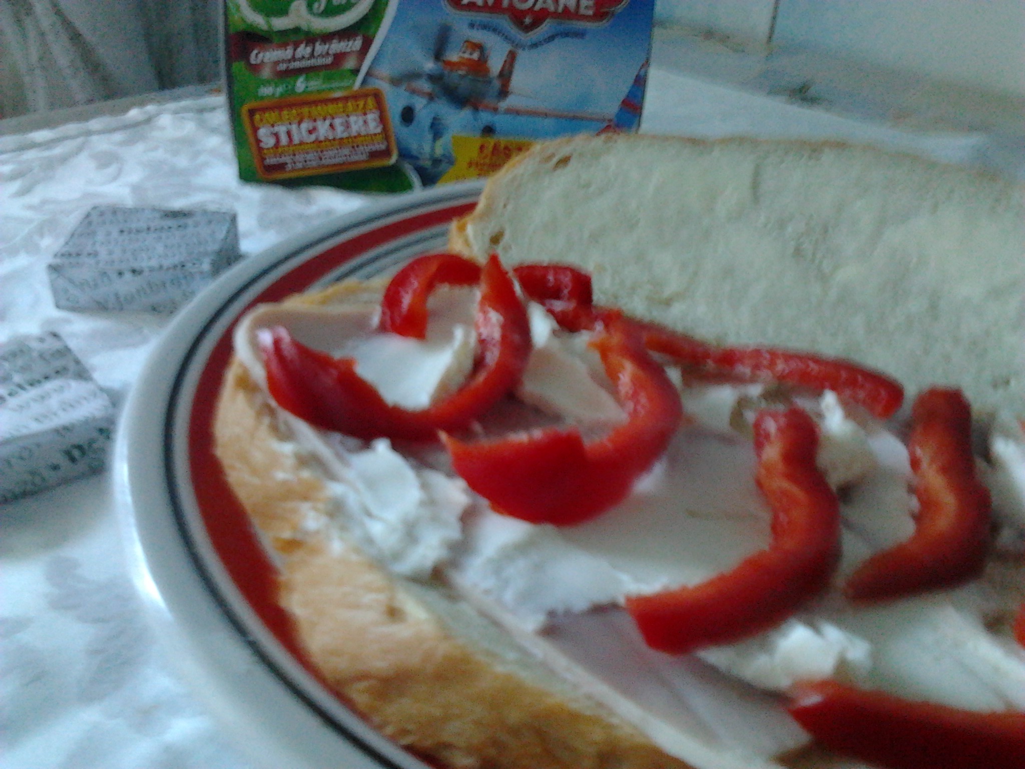 Sandwich cald cu Ceva Fin