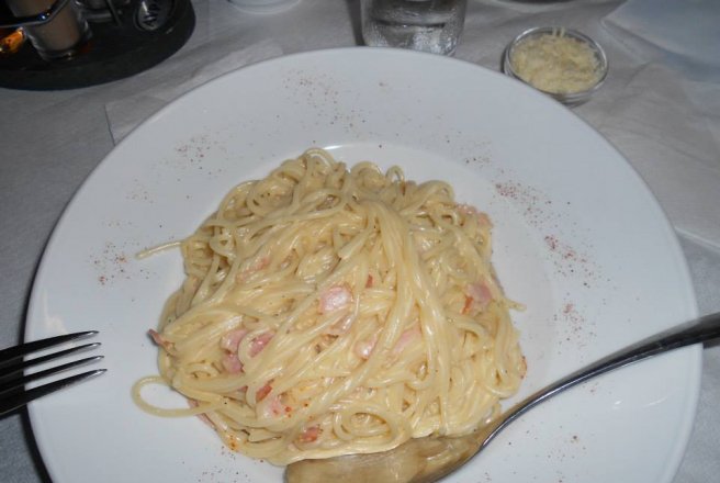 Paste carbonara