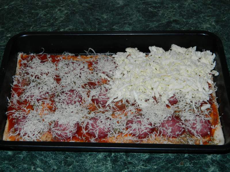 Pizza quatro formaggi