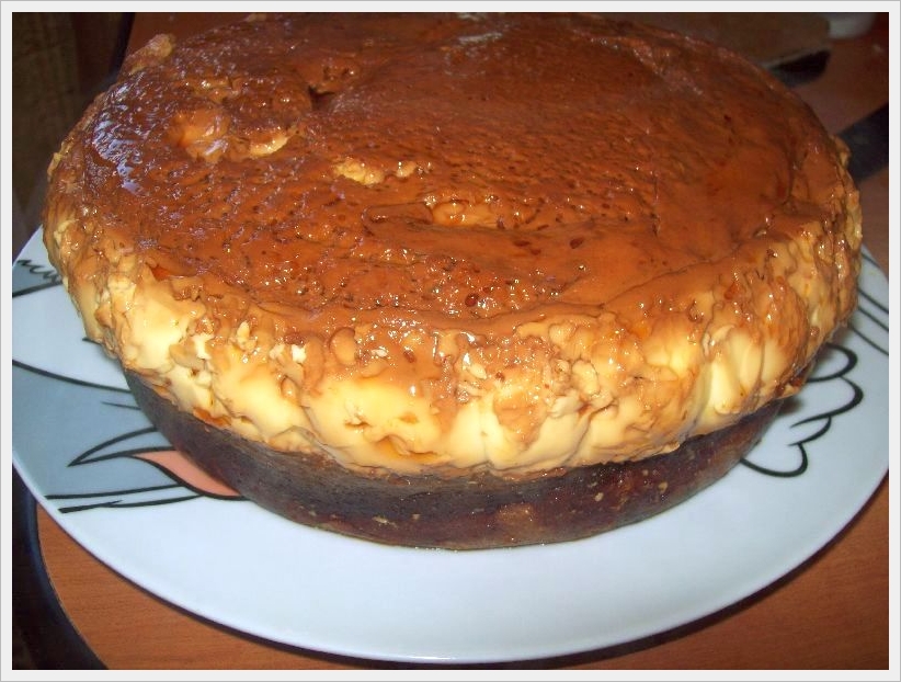 Tort cu crema de zahar ars