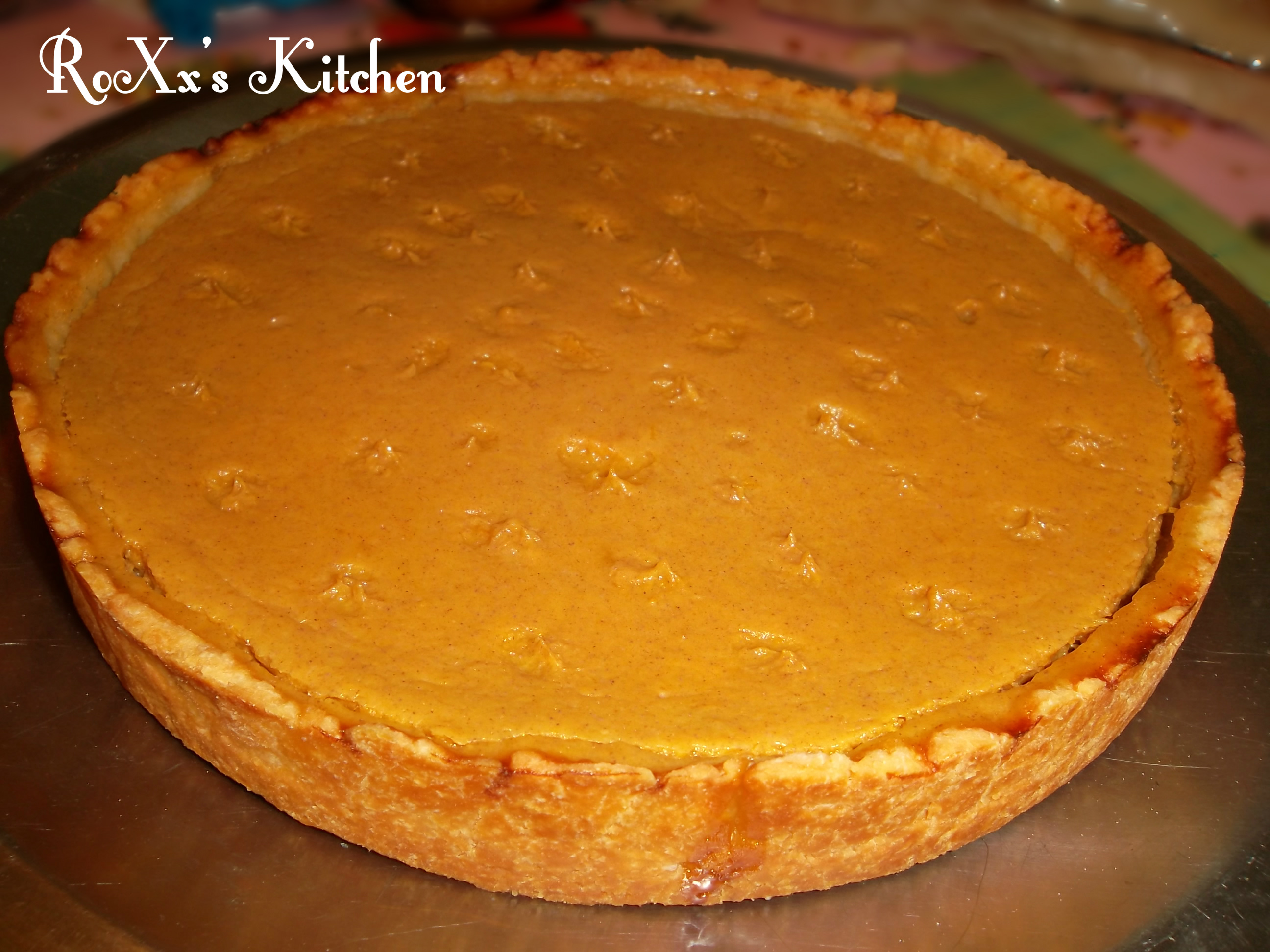 Tarta americana cu dovleac ( American Pumpkin Pie )