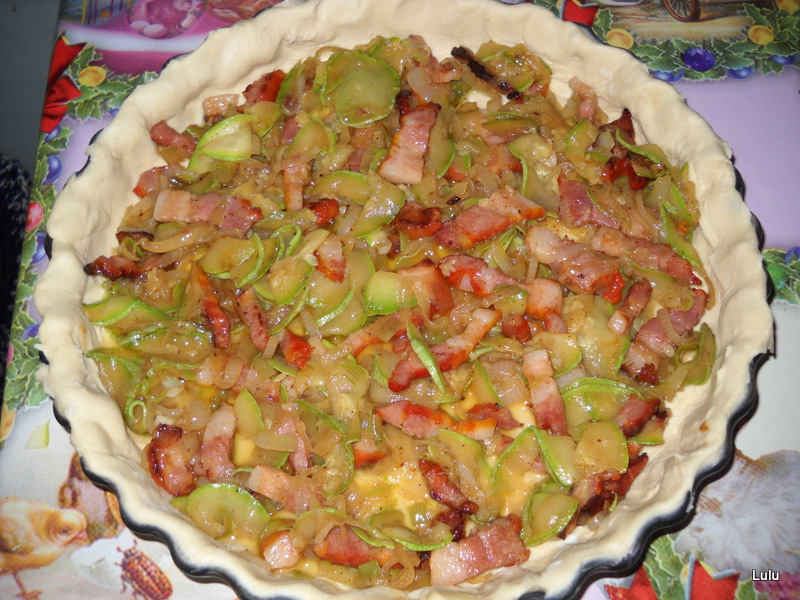 Quiche cu bacon