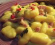 Gnocchi cu bacon şi sos de smântână, reţeta simplă, foarte rapidă, săţioasă şi foarte gustoasă-0