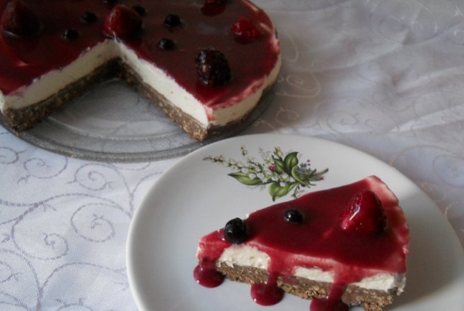 Cheesecake cu portocale