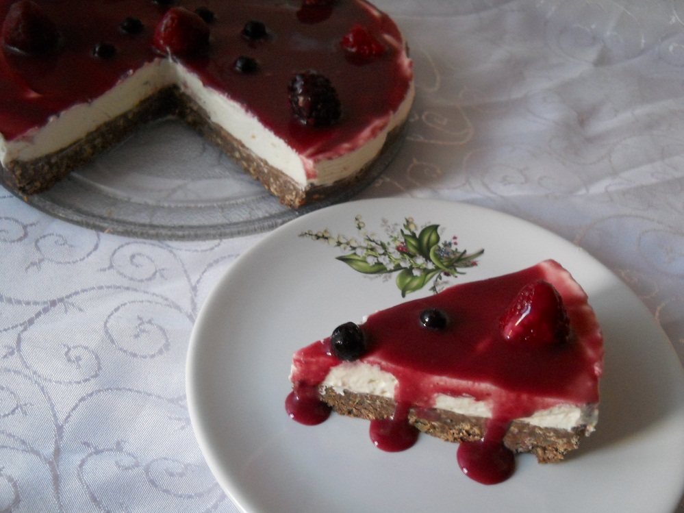 Cheesecake cu portocale