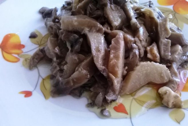 Ciuperci pleurotus garnitura