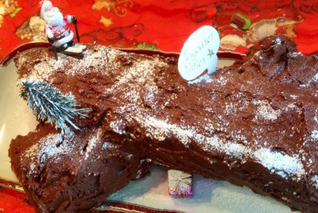 Buche de Noel (tort ptr Craciun)