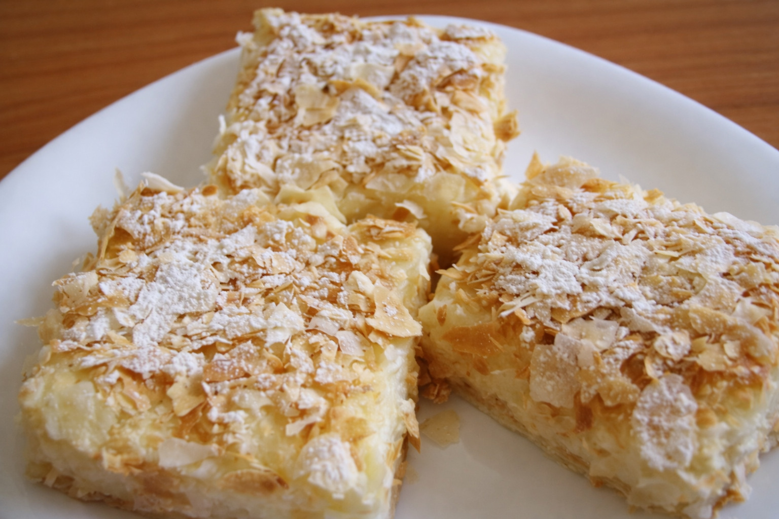 Desert prajitura cremes ca la Cluj