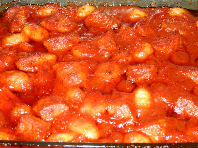 Gnocchi cu carne de porc