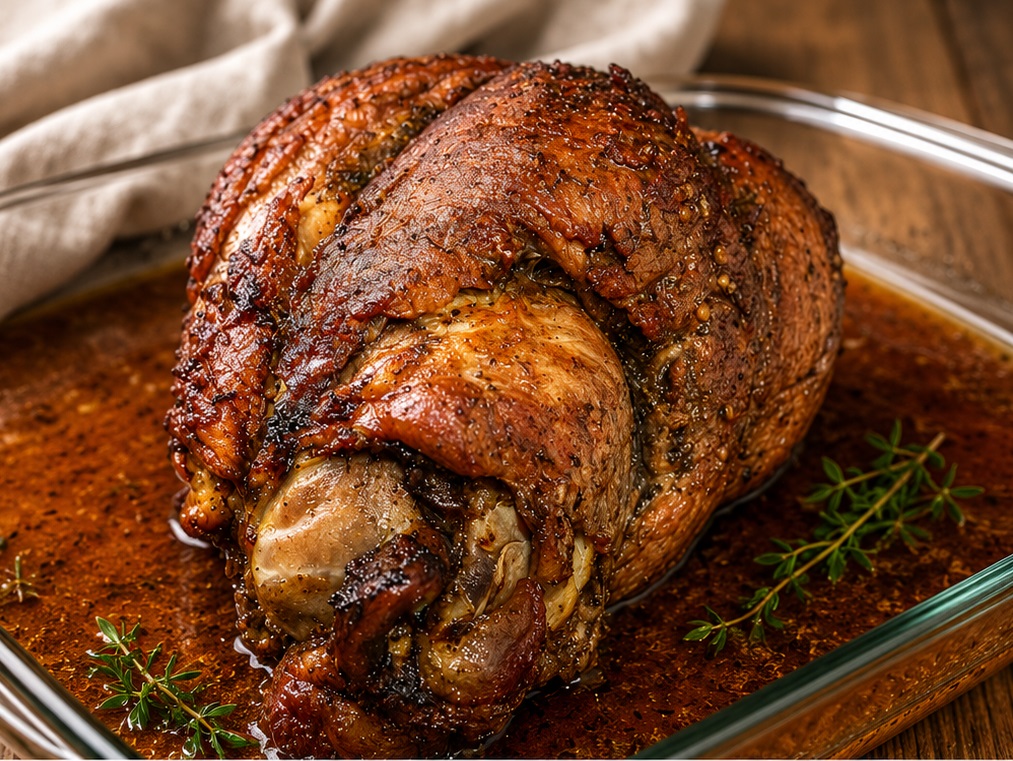 Ciolan bavarez de porc ( Schweinshaxn)