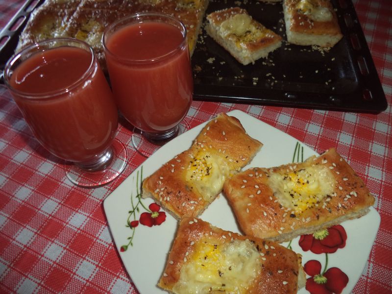 Focaccia cu cascaval