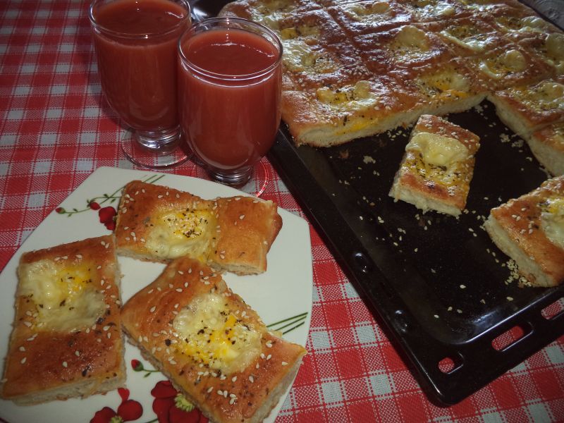 Focaccia cu cascaval