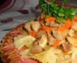 Tocanita de porc cu farfalle-6