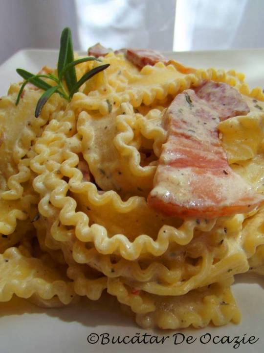 Mafalde alla carbonara