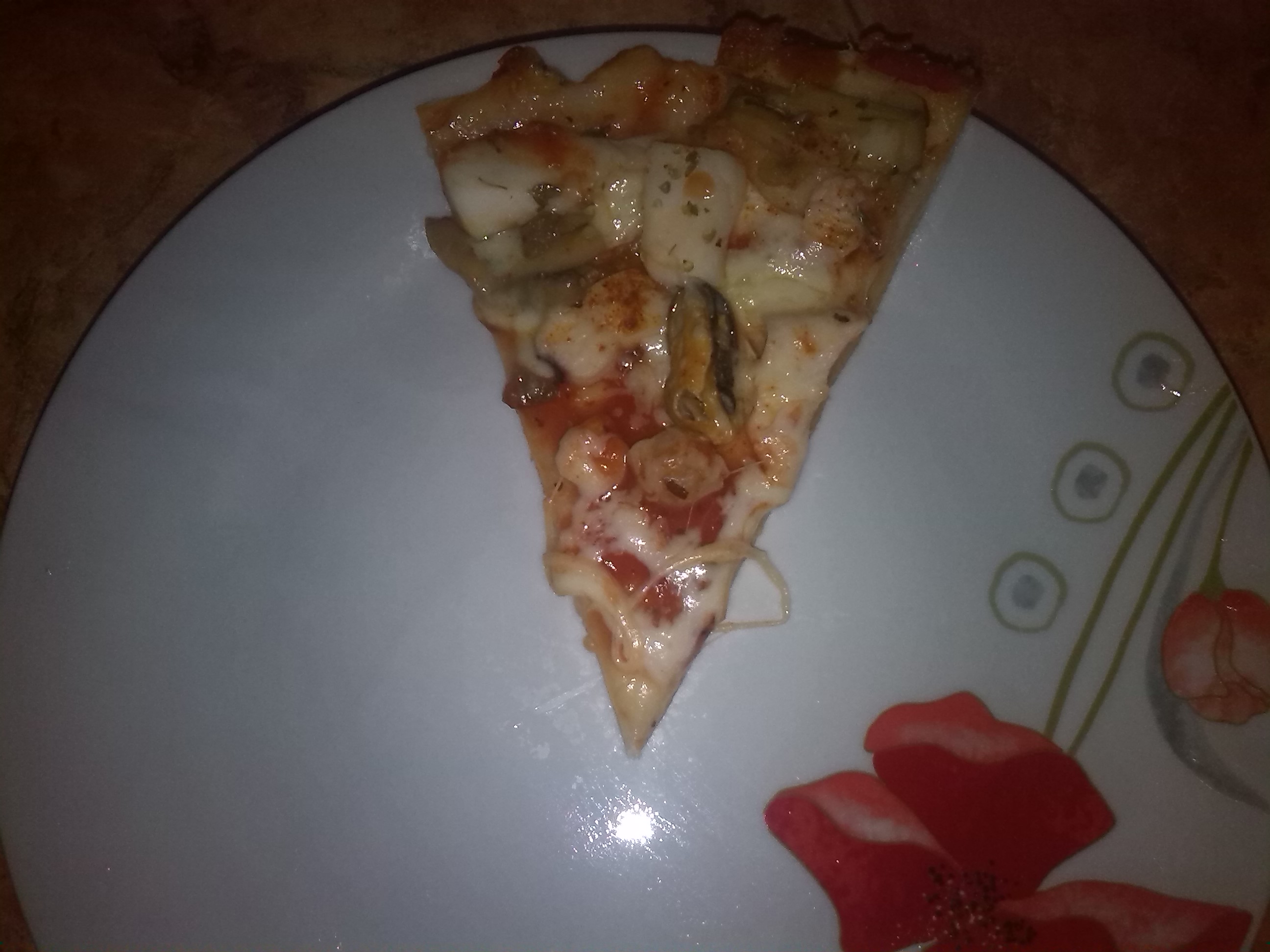 Pizza cu fructe de mare