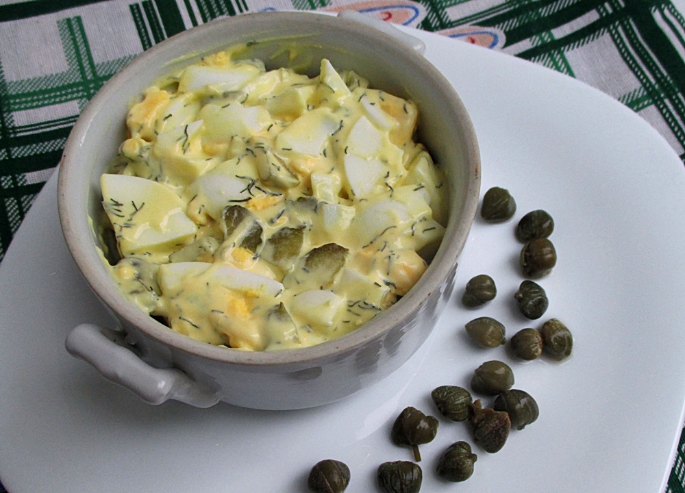 Salata de oua cu capere