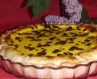 Tarta dulce cu branza si stafide-5