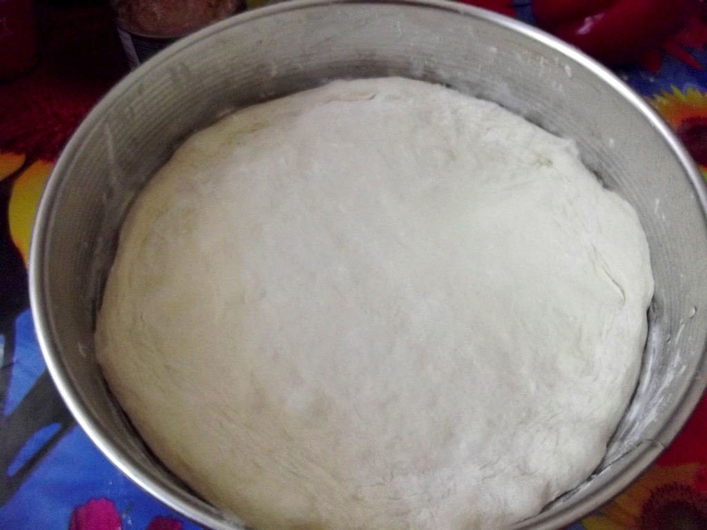 Pizza cu ton (varianta mea)