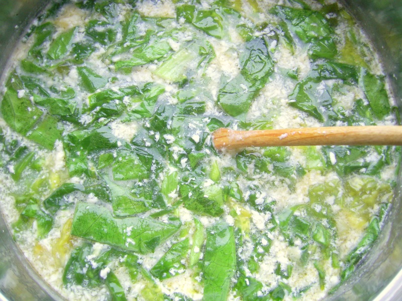 Ciorba de salata verde cu zdrente