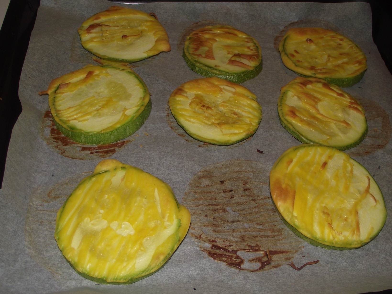 Zucchini in aluat- la cuptor