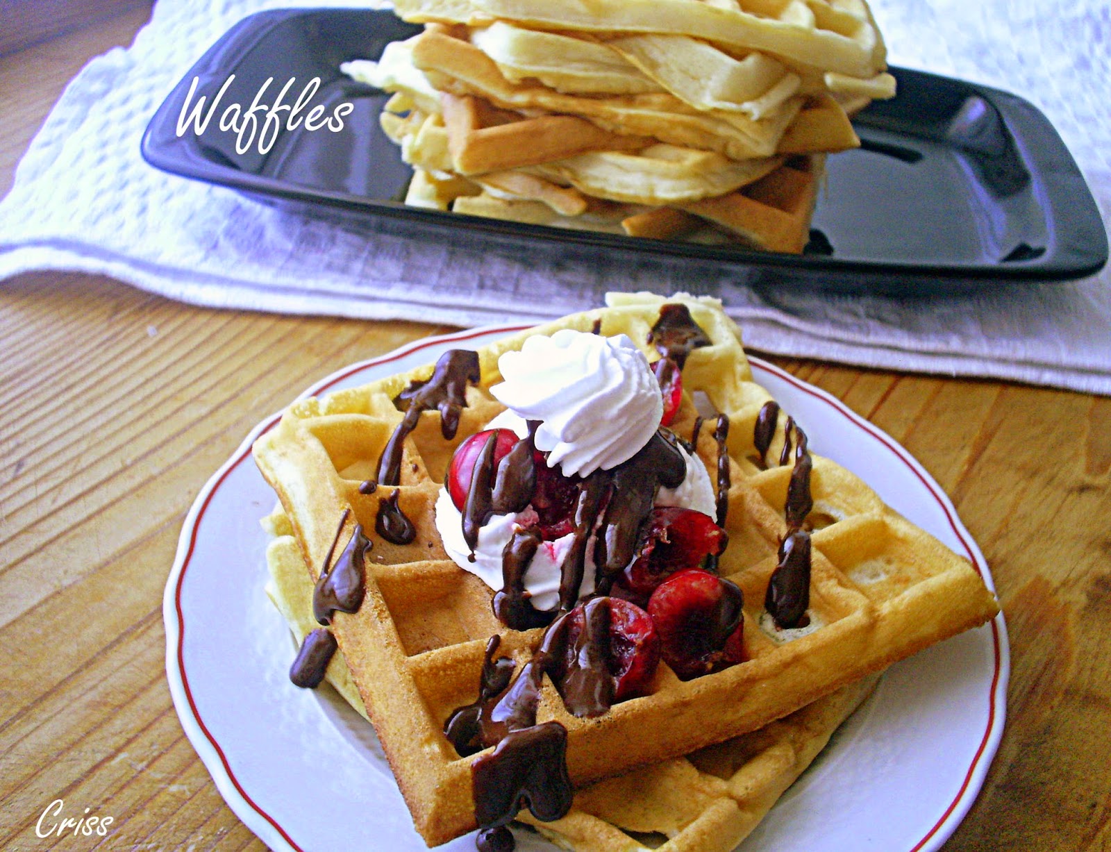 Waffles-reteta de baza