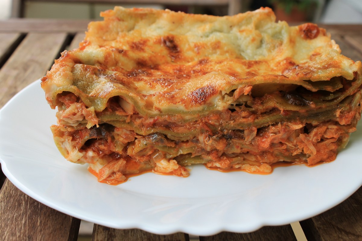 Lasagna cu ton si sardine