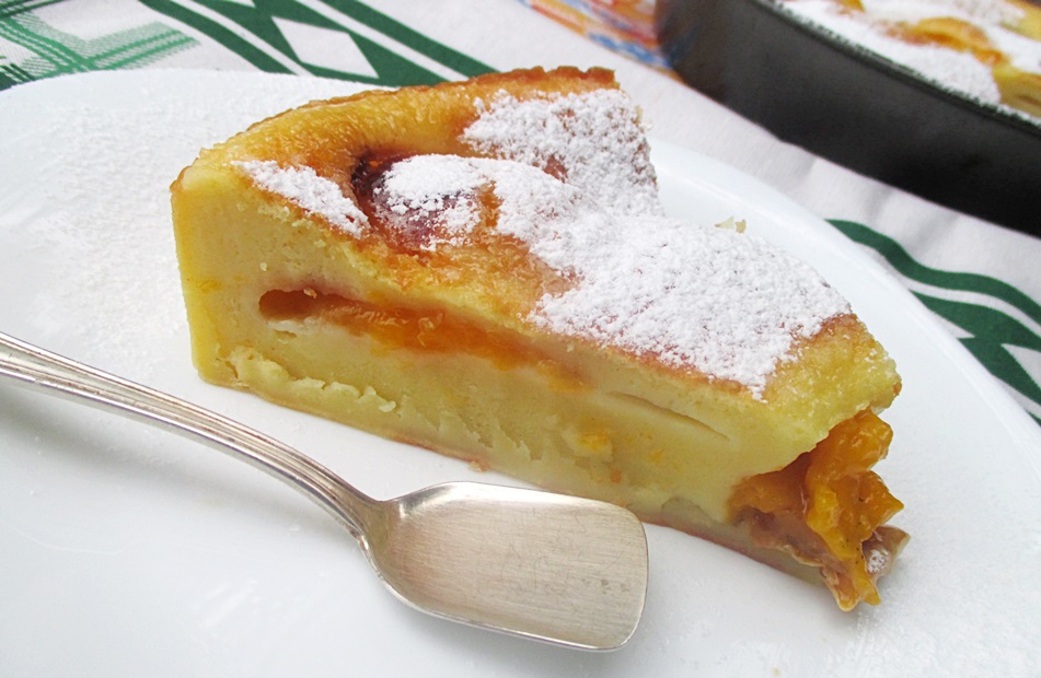 Clafoutis cu caise