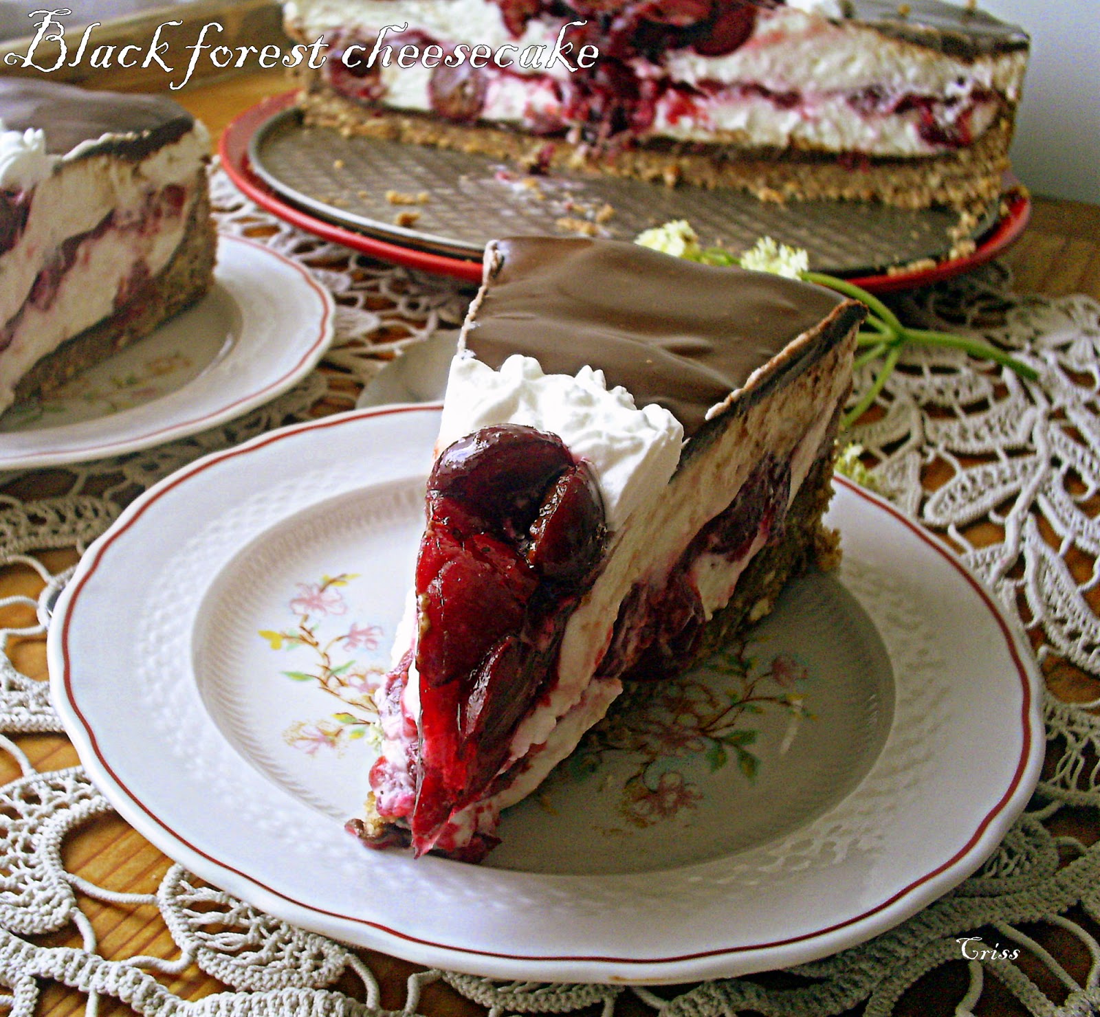 Black Forest Cheesecake