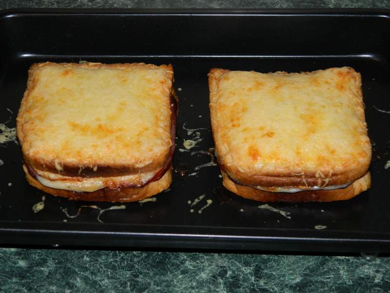 Sandwich croque  monsieur