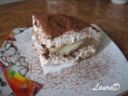 Tiramisu reţeta cu frisca