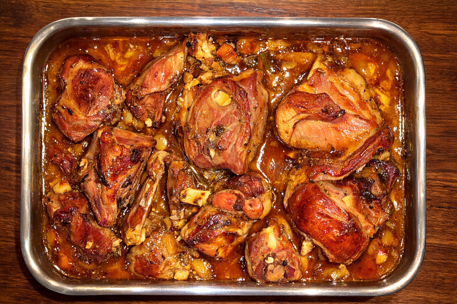 Friptura de miel marinata la cuptor