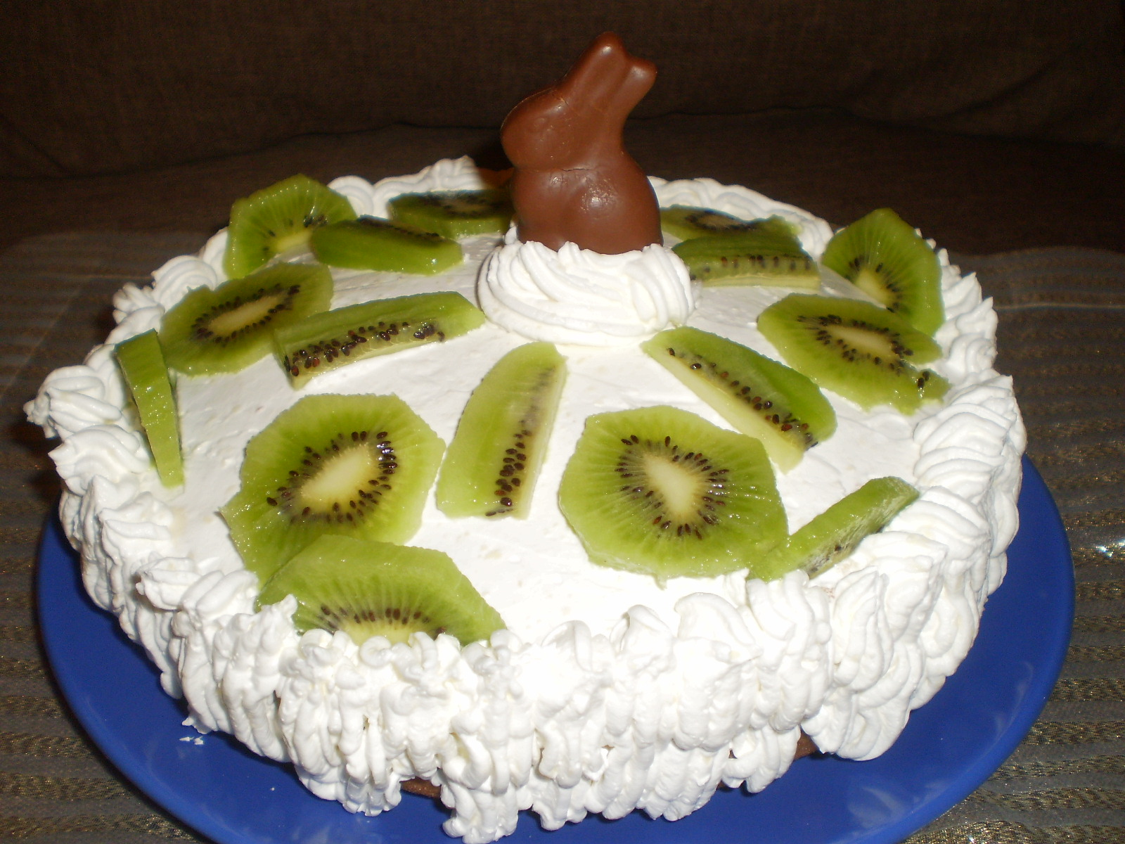 Tort cu mascarpone si kiwi