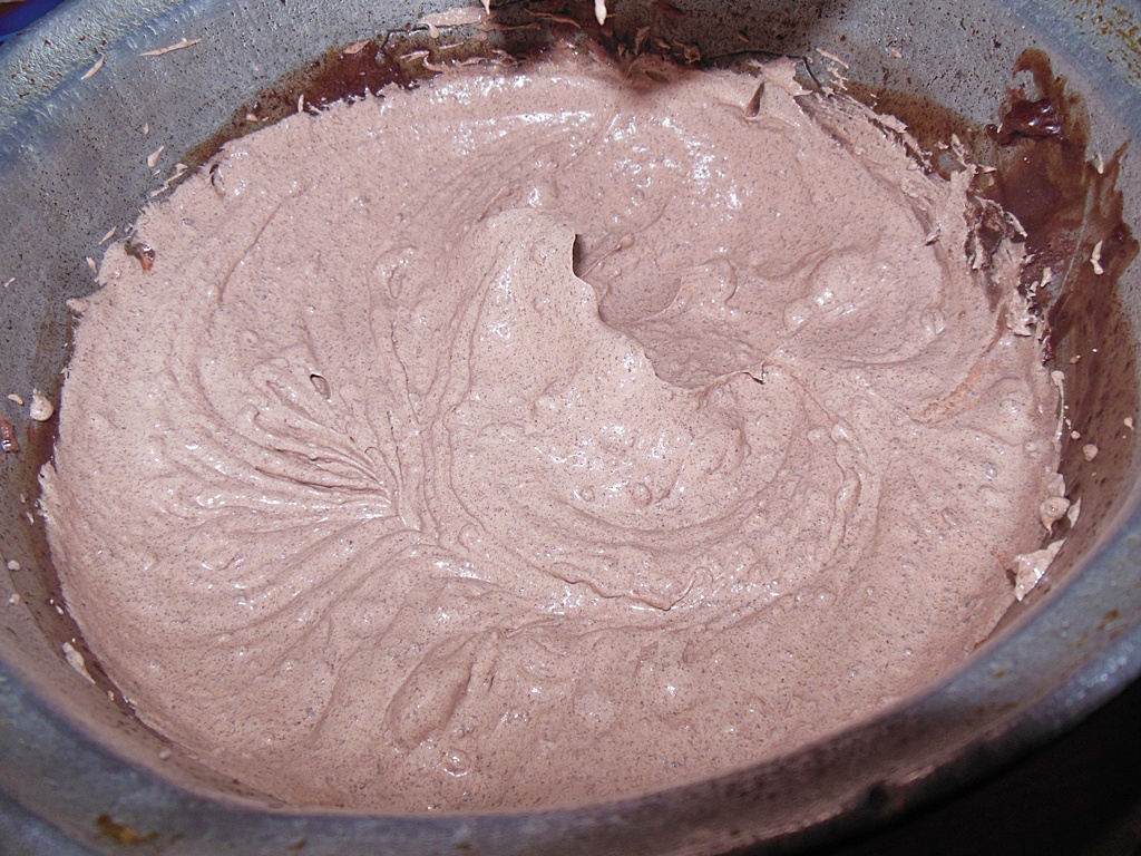 Tort cu ganache de ciocolata, mascarpone si mandarine