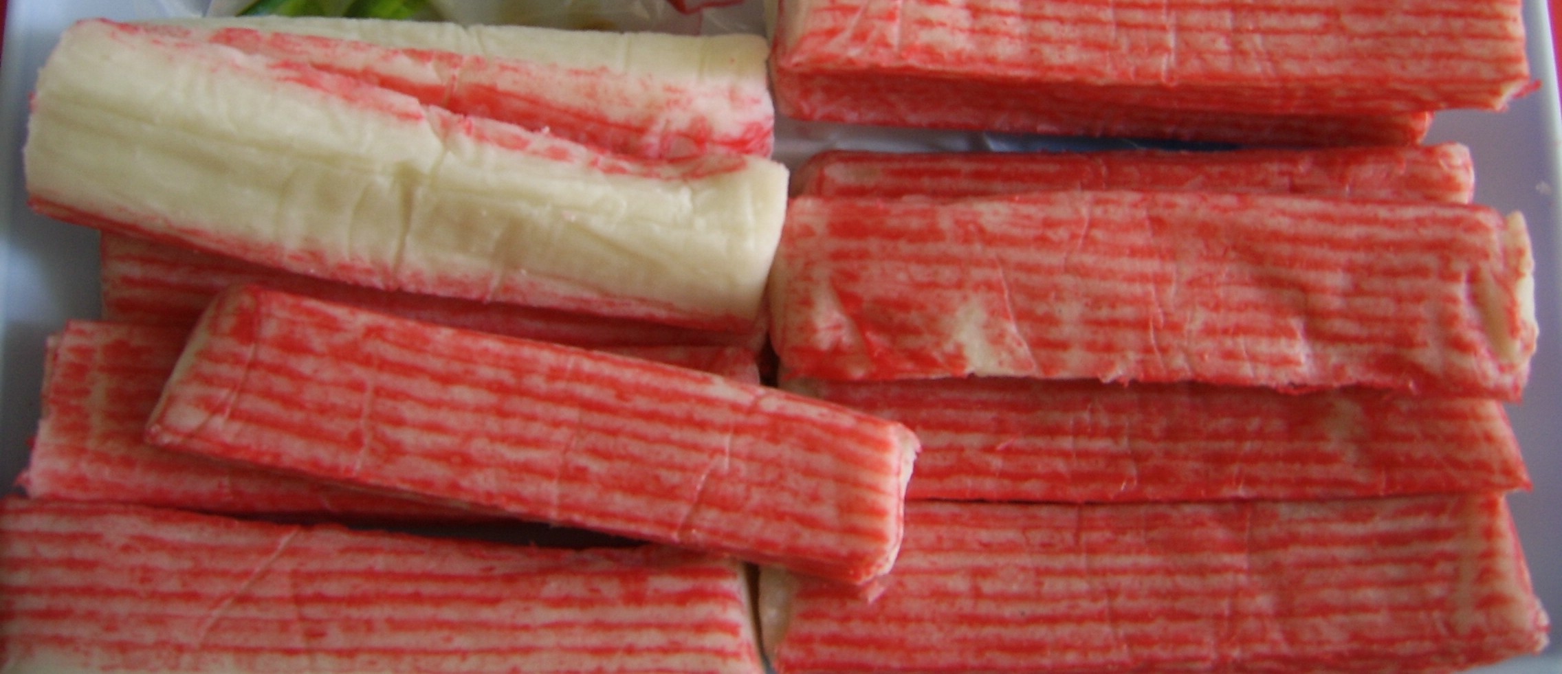 Crab sticks pane