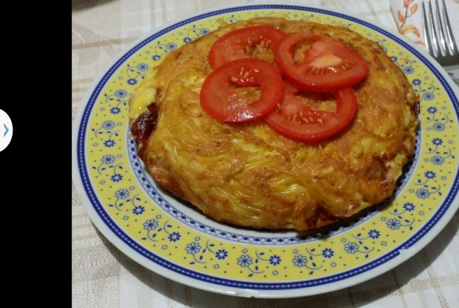 Frittata cu spaghetti