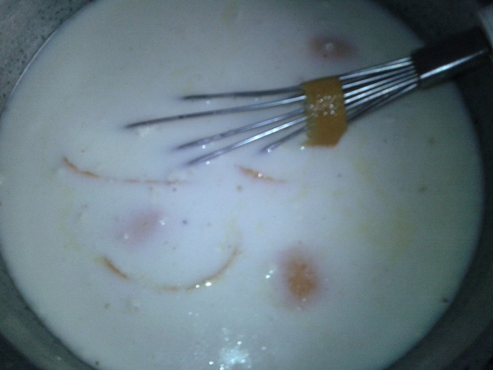 Prajitura cu crema de lapte si portocale