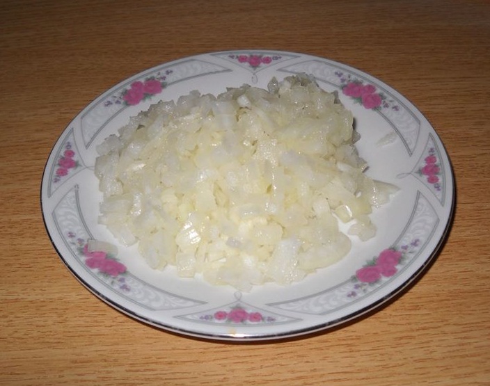 Salata de icre cu ceapa