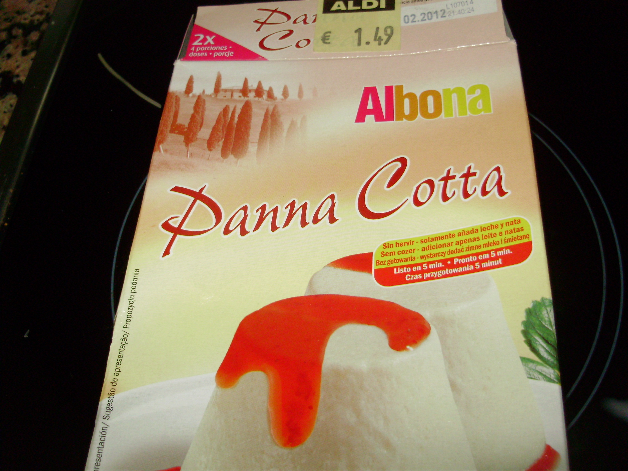 Panna cotta