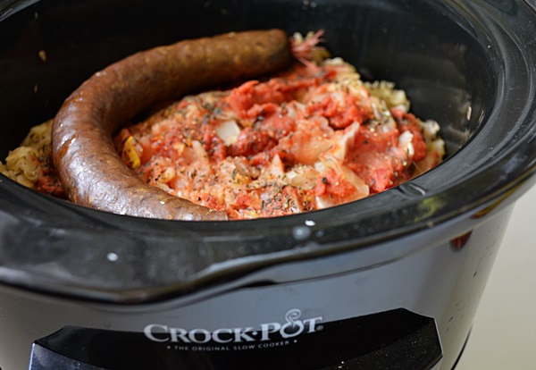 Varza acra calita la slow cooker Crock-Pot 4,7 L