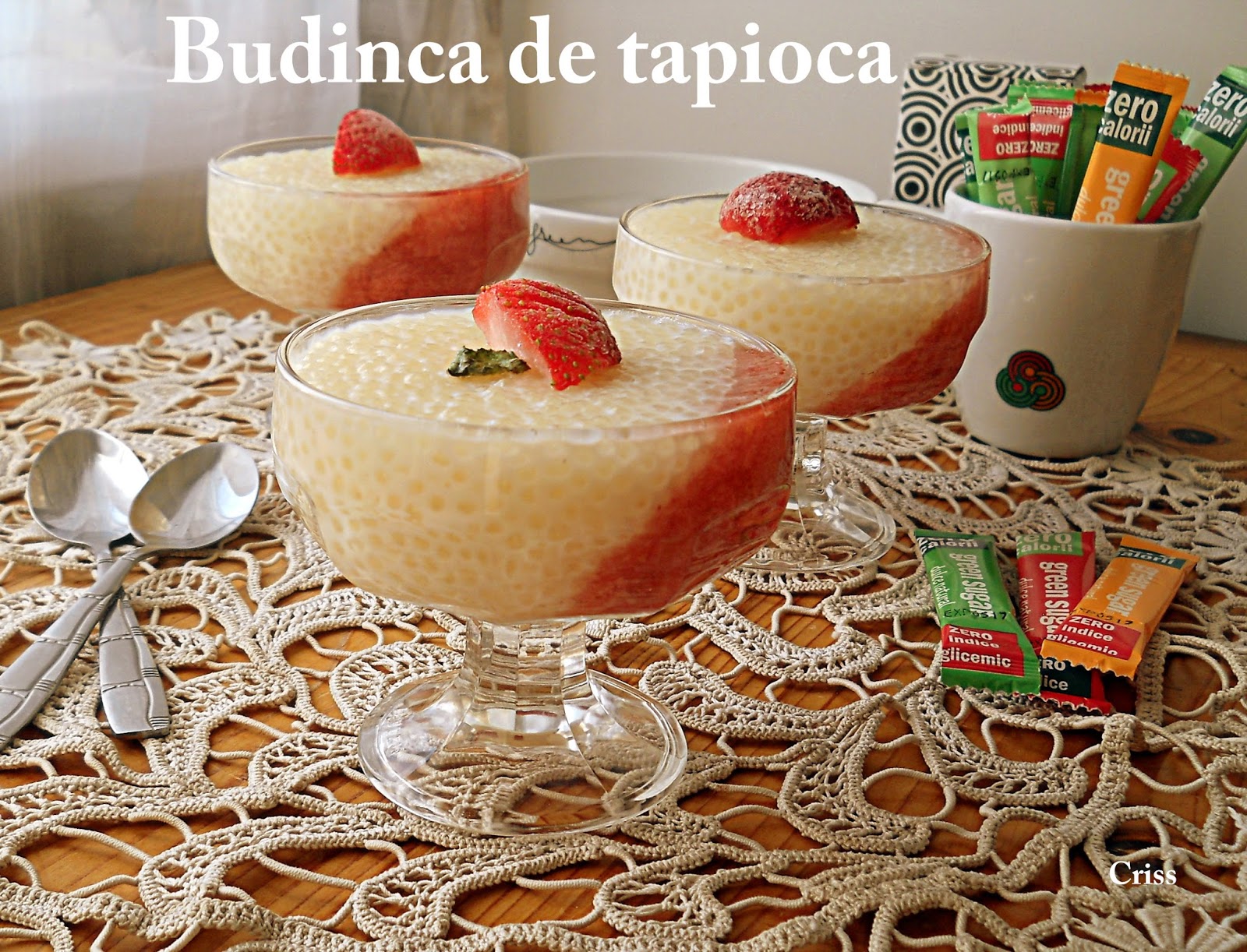 Budinca de tapioca